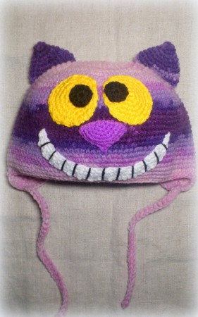 Cheshire Cat Crochet Hat