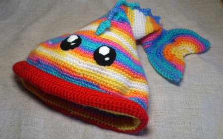 Crochet Fish Hat 